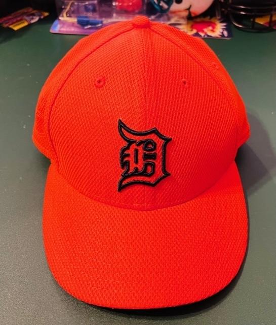 New Era Detroit Tigers Orange Diamond 59FIFTY Low Profile Fitted Hat