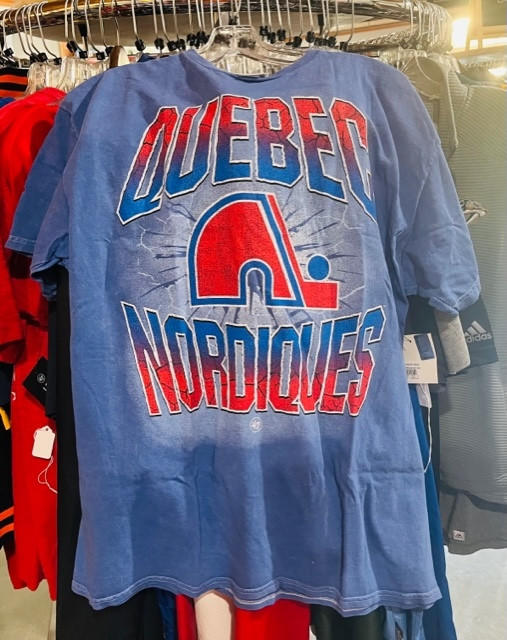 Quebec Nordiques' Unisex Baseball T-Shirt