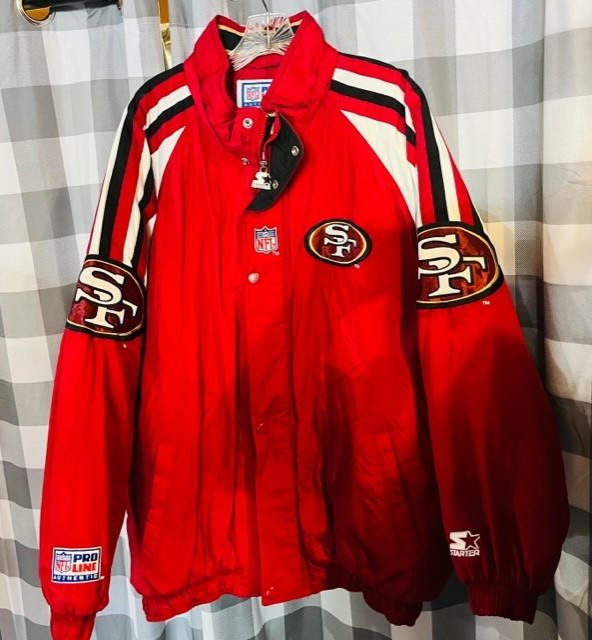 NFL San Francisco 49ers Jacket Black (XL)