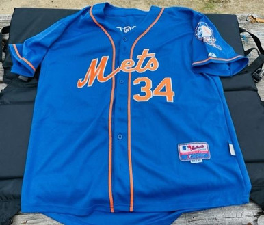 New York Mets MLB Majestic Tug McGraw Vintage Team Jersey