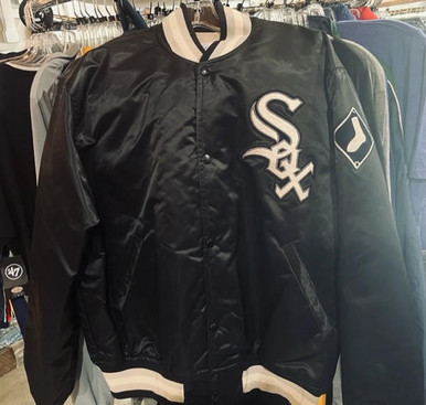 1990's CHICAGO WHITE SOX STARTER SATIN VARSITY JACKET Y - Classic American  Sports