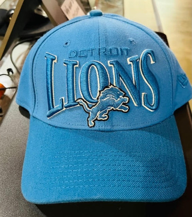 Detroit Lions NFL New Era Authentic Stretch Fit Team Hat