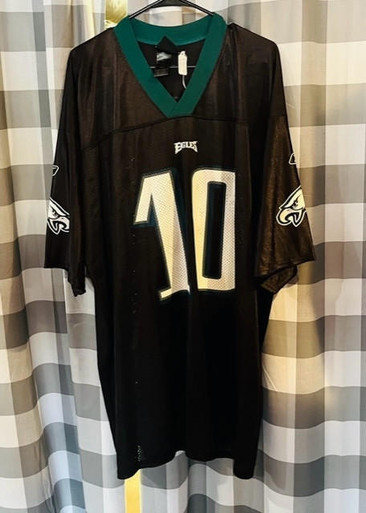 Sports / College Vintage NFL Philadelphia Eagles Jackson #10 Reebok Jersey 2000s Sze 52 Deadstock