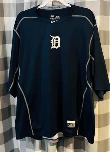 Detroit Tigers MLB Nike Pro Hypercool Fitted Short Sleeve Shirt