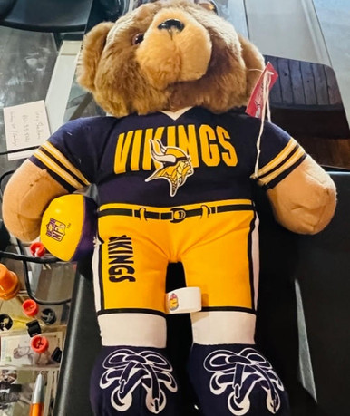 Minnesota Vikings Plush Football Officially Licensed by NFL