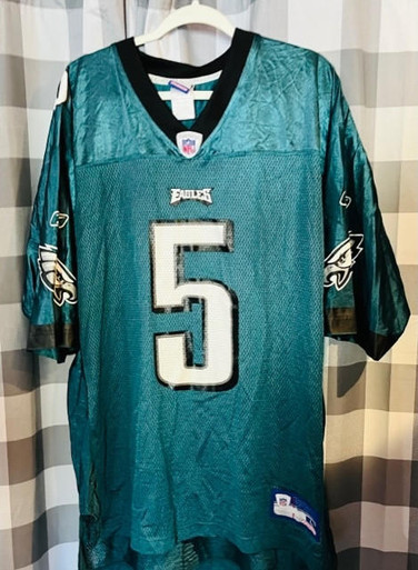 Philadelphia Eagles Reebok NFL Jersey // Donovan McNabb #5 // Large [P –  (The) Jersey Hut UK