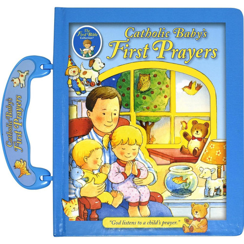 Catholic Baby's First Prayers by Judith Bauer book cover