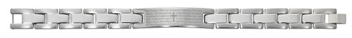 Men’s Stainless Steel Our Father Bracelet