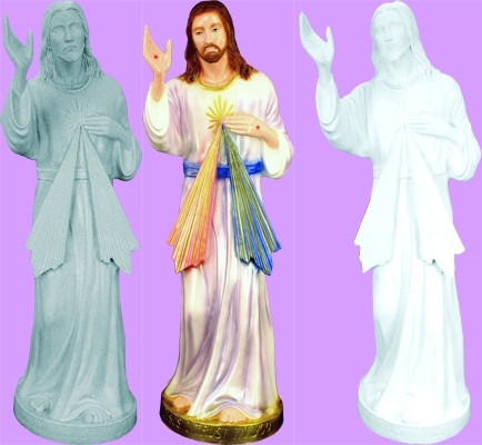 Divine Mercy 24" Outdoor Statue