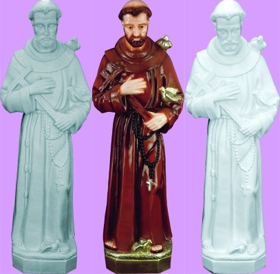 St. Francis of Assisi 32" Outdoor Statue
