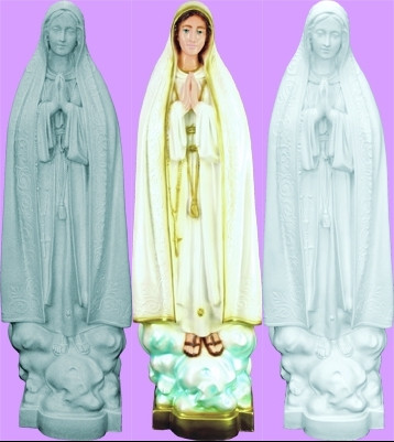 Our Lady of Fatima 32" Outdoor Statue