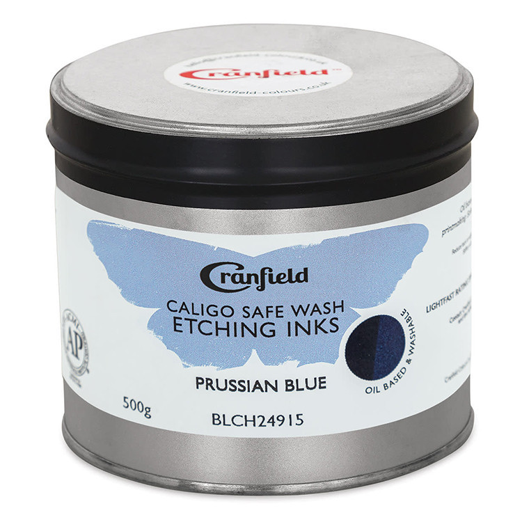 Cranfield Caligo Safe Wash Etching Ink: Process Blue - Cyan - Conrad Press