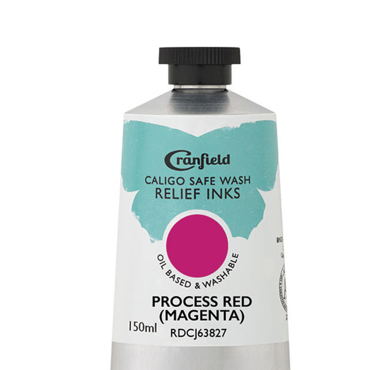 Cranfield Caligo Safe Wash Relief Ink: Process Red - Conrad Press