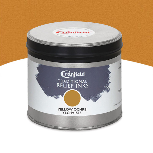 Cranfield Traditional Relief Ink: Yellow Ochre