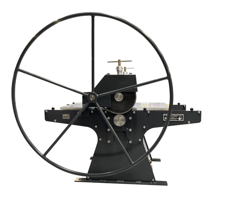 American French Tool Floor Model Etching Press 360 view