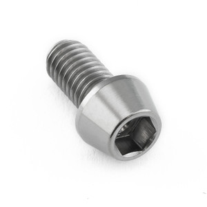 Vis BTR conique en Titane M6 x (1.00mm) x 12mm Vis BTR conique en Titane M6 x (1.00mm) x 12mm