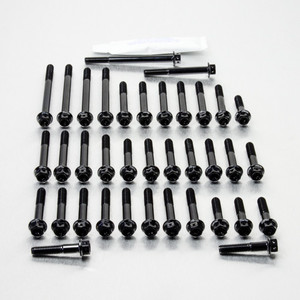 Kit Visserie Moteur Thruxton 865cc 04+ Race Spec Noir Kit Visserie Moteur Thruxton 865cc 04+ Race Spec Noir
