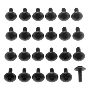 Kit Visserie Carenage en Aluminium ZX6R Ninja 09-11 Noir