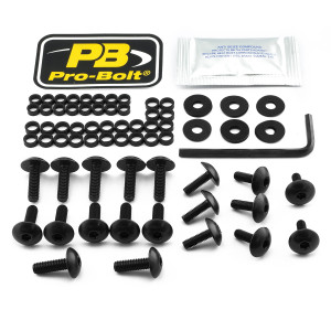 Kit Visserie Carenage en Aluminium GSX 1300 BK B-King 07+ Noir Kit Visserie Carenage en Aluminium GSX 1300 BK B-King 07+ Noir