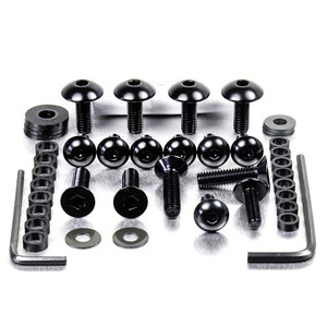 Kit Visserie Carenage en Aluminium TZ125 94 Noir Kit Visserie Carenage en Aluminium TZ125 94 Noir