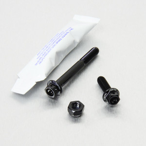 Kit Vis Garde Chaîne Aluminium KTM 500 EXC-F Race Spec Noir Kit Vis Garde Chaîne Aluminium KTM 500 EXC-F Race Spec Noir