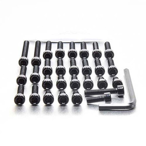 Kit Visserie Moteur Honda NSR250 Import (MC16) Noir