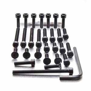 Kit Visserie Moteur FZR1000 RU EXUP 91-93 Noir