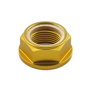 Ecrou Nylstop en Aluminium M20 x (1.50mm) Or