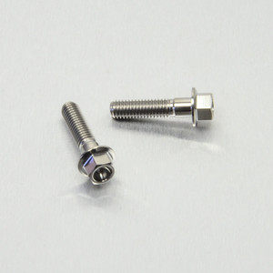 Kit Visserie Titane Fixation Maître Cylindre de Frein Arrière Hex à Bride Kit Visserie Titane Fixation Maître Cylindre de Frein Arrière Hex à Bride