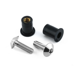 Kit visserie Bulle en Inox 2 Vis Kit visserie Bulle en Inox 2 Vis