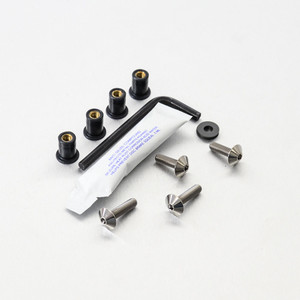 Kit Visserie Bulle Inox 4 Vis Kit Visserie Bulle Inox 4 Vis