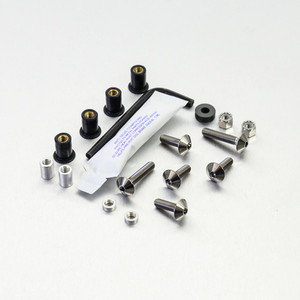 Kit visserie bulle en Inox Honda CBR600FX-FY Kit visserie bulle en Inox Honda CBR600FX-FY