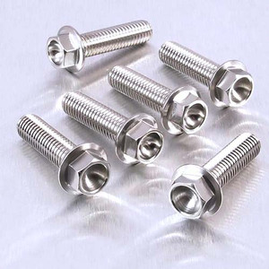 Vis disque de frein en Inox Tête Hex à Bride M8x30mm Paquet x6 Vis disque de frein en Inox Tête Hex à Bride M8x30mm Paquet x6