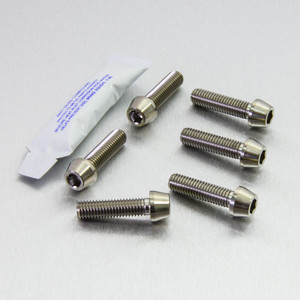 Kit vis repose pieds pilote en Titane Kit Kit vis repose pieds pilote en Titane Kit