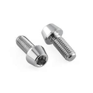 Inox - Vis de porte bidon M5x(0.80mm)x12mm Tête conique Inox - Vis de porte bidon M5x(0.80mm)x12mm Tête conique