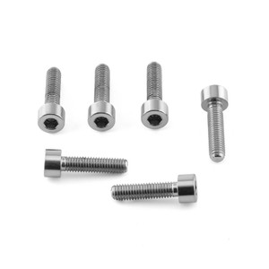 Inox - vis de fixation guidon - tête cylindrique M5x(0,80mm)x20mm Inox - vis de fixation guidon - tête cylindrique M5x(0,80mm)x20mm