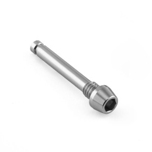 Goupille de fixation des plaquettes de frein de cycle en titane M4x (0,70 mm) x 22.8mm tête conique - SRAM Goupille de fixation des plaquettes de frein de cycle en titane M4x (0,70 mm) x 22.8mm tête conique - SRAM
