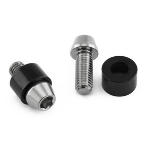 Kit Embout repose Titane M8 Noir