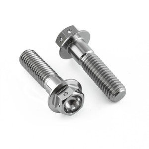 Titanium Front Axle Pinch Bolt Kit Race Spec