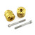 Paire embouts de guidon Aluminium Honda 20 Or