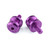 Diabolos de bequille de paddock en Aluminium M10 x 1.25 Violet
