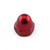 Ecrou dome en Aluminium M4 (DIN 1587) Rouge