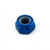 Ecrou Nylstop en Aluminium M5 Bleu