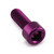 Vis BTR en Aluminium M6 x (1.00mm) x 16mm Violet