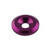 Rondelle fraisee en Aluminium M5 (19mm Diamètre Extérieur) Violet