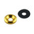 Rondelle fraisee en Aluminium M6 (19mm Diamètre Extérieur) Or