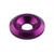 Rondelle fraisee en Aluminium M6 (22mm Diamètre Extérieur) Violet