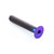 Vis à  tête fraisee en Titane M5 x (0.8mm) x 30mm Brume Violette