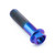 Vis à  tête Hex en Titane M12 x (1.25mm) x 50mm Brume Violette