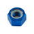 Ecrou Nylstop en Titane M10 x (1.25mm) Bleu